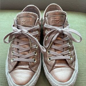 Converse Gold Sneakers Low-Top Classic